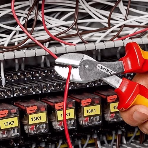 Kompaktseitenschneider X-Cut® Länge 160mm VDE Mehrkomponenten-Hüllen VDE KNIPEX