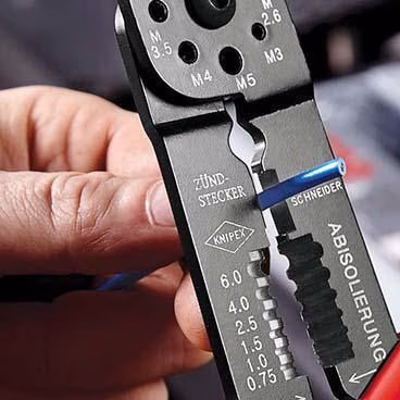Detailbild 4117506 Crimpzange Länge 230 mm 0,5- 6 (AWG 20 - 10) mm² KNIPEX