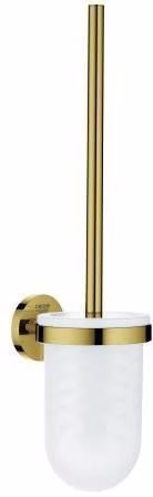 Toilettenbürstengarnitur Essentials Wandmontage, Glas/Metall chrom GROHE