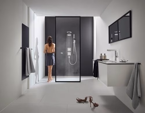 Detailbild 4039749 Hansgrohe Brauseset PULSIFY SELECT 105 3 Strahlarten Relaxation Brausestange 900 Millimeter chrom