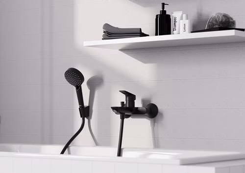 Hansgrohe wandhouder Porter S voor handdouches mat zwart