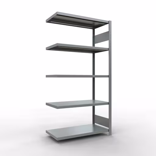 Anbauregal, Fachbodenregal Stecksystem MULTIplus250, 2000 x 1000 x 500 mm (HxBxT), 5 Fachböden, Längenriegel, verzinkt von der Marke Schulte Lagertechnik Anbauregal, Fachbodenregal Stecksystem MULTIplus250, 2000 x 1000 x 500 mm (HxBxT), 5 Fachböden, Längenriegel, verzinkt aus der Kategorie Anbauregal mit der Artikelnummer 12955-LR