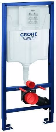 WC-element Rapid SL, inbouwhoogte 1,13 m, met spoelwaterbespaarder, GROHE GD 2 inbouwreservoir uit de categorie inbouwreservoirs met artikelnummer 6000649938