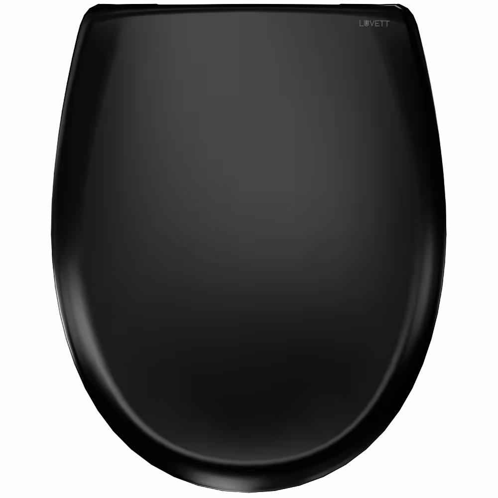Abbildung Nr 8 des Artikels WC-Sitz C770 Schwarz oval mit Absenkautomatik aus der Produktgruppe Badkeramik von der Marke LUVETT