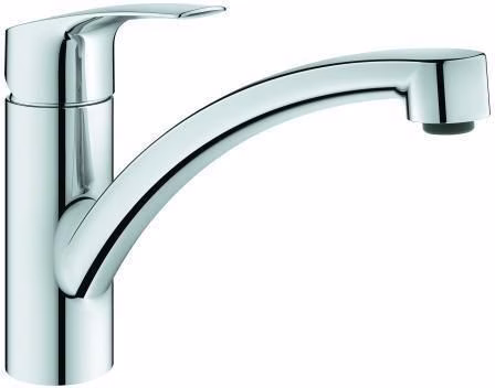 GROHE Einhand-Spültischbatterie Eurosmart 33281 flacher Auslauf chrom von der Marke Grohe GROHE Einhand-Spültischbatterie Eurosmart 33281 flacher Auslauf chrom aus der Kategorie Küchenarmaturen mit der Teilenummer 6000695767