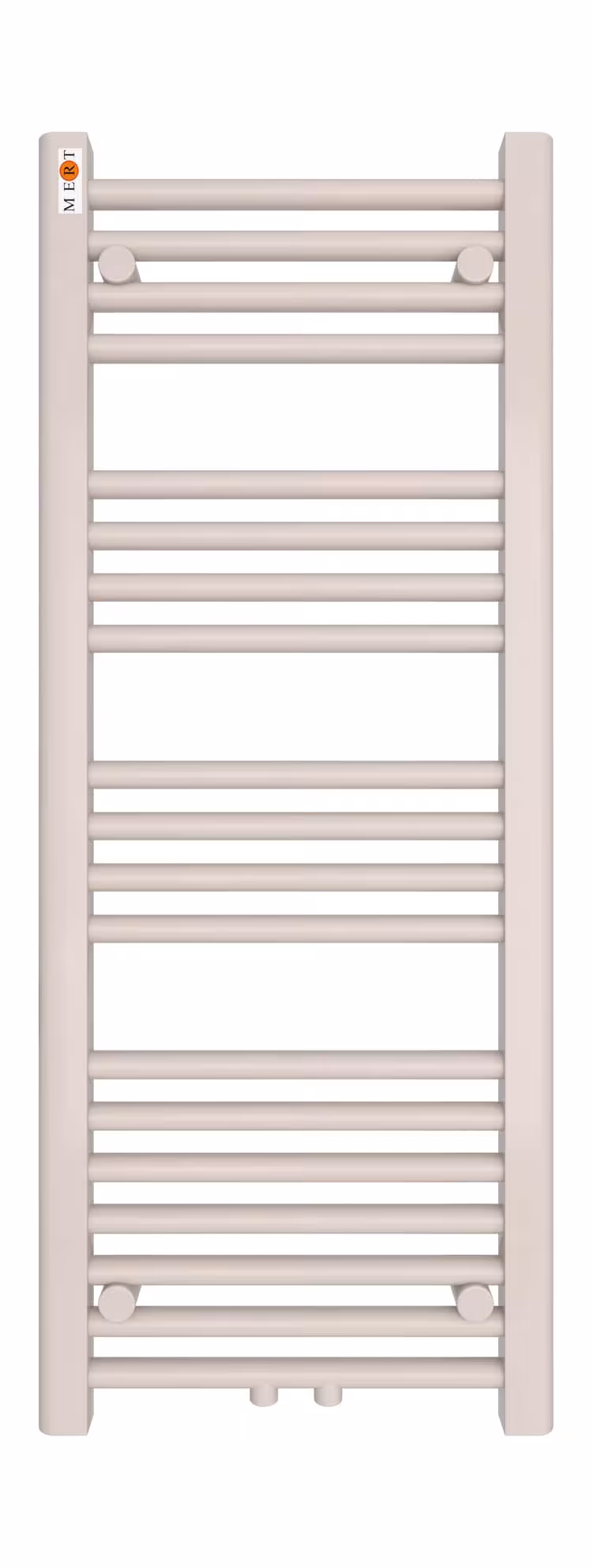 Badheizkörper weiß gerade, Mittelanschluss von der Marke MERT aus der Kategorie Bad-Heizkörper