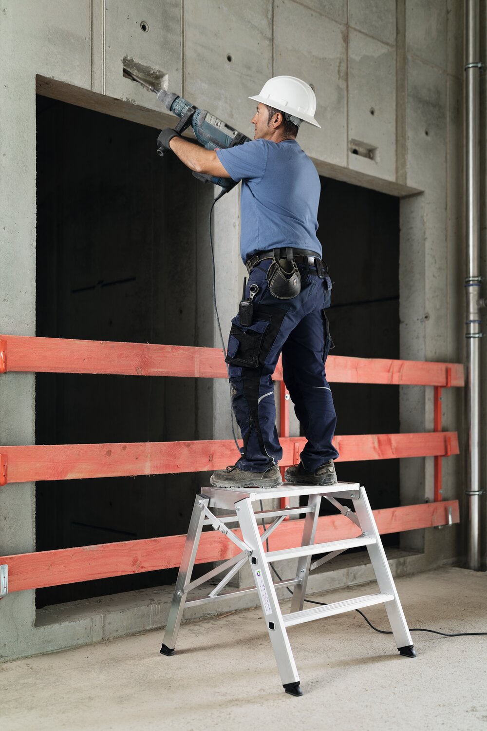 Munk Klapppodest einseitig begehbar 2 Stufen + Plattform