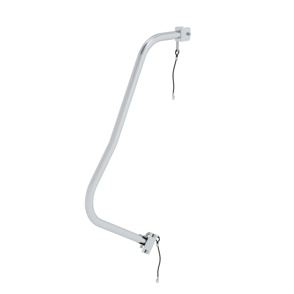 Munk Handlauf steckbar links für Podesttreppe 3-4-stufig von Günzburger Steigtechnik Munk Handlauf steckbar links aus der Kategorie Podesttreppen mit der Artikelnr. 050224