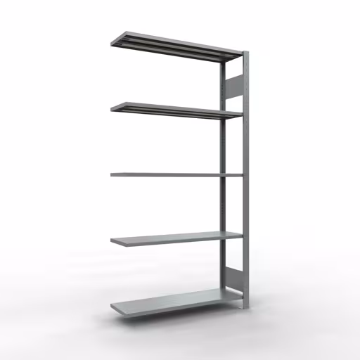 Anbauregal, Fachbodenregal Stecksystem MULTIplus150, 2000 x 1000 x 300 mm (HxBxT), 5 Fachböden, Längenriegel, verzinkt von der Marke Schulte Lagertechnik Anbauregal, Fachbodenregal Stecksystem MULTIplus150, 2000 x 1000 x 300 mm (HxBxT), 5 Fachböden, Längenriegel, verzinkt aus der Kategorie Anbauregal mit der Artikelnummer 12735-LR