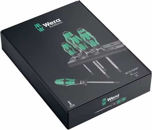 Detailbild 4016914 Schraubendrehersatz 367/6 6-teilig TORX® 2K-Griff Rundklinge WERA
