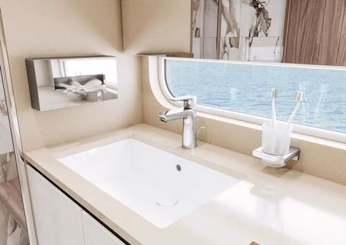 Detailbild 4073373 Hansgrohe Einhebel-Waschtischmischer 110 TALIS E Nennweite 15 CoolStart mit Garnitur G 1 1/4 Zoll chrom