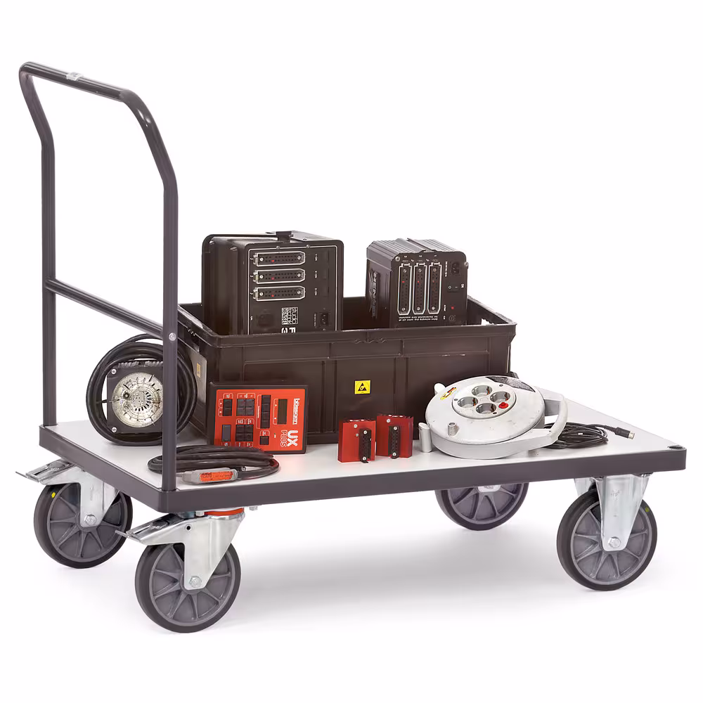 ESD-Schiebebügelwagen 9500 Breite 500 mm, Länge 850 mm von Fetra mit der Artikelnr. 9500