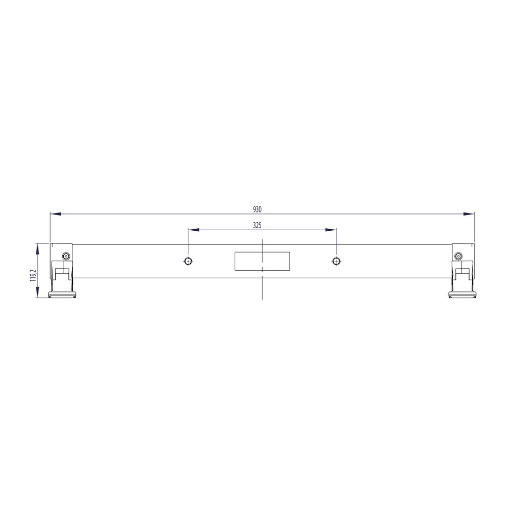 Strichzeichnung 3819107 Munk nivello®-Traverse 093/325/73