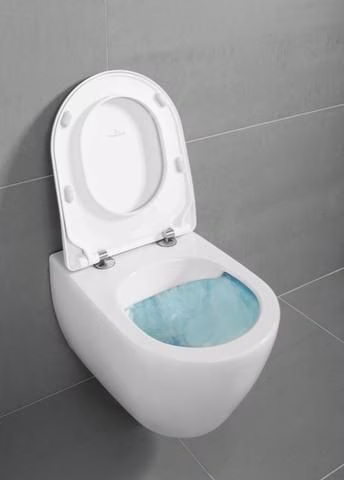 Detailbild 3987488 VILLEROY & BOCH Tiefspül-WC spülrandlos Subway 2.0 5614R0 370x560mm Oval Weiß Alpin