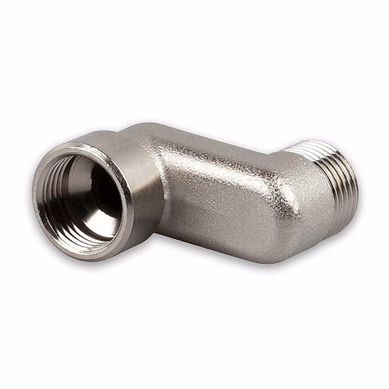 Ohne Text 2208578 Heizkörper Versatzstück, S-Anschluss, 1/2" IG auf AG, 10mm Achsabstand