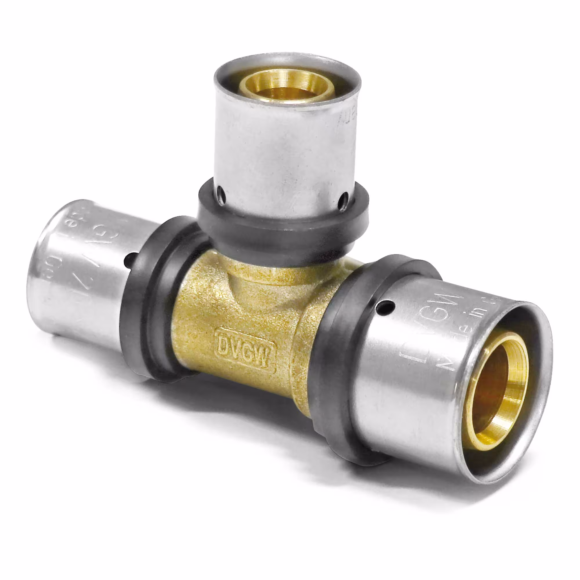 Press-T-Stück reduziert von Pipetec Press-T-Stück reduziert aus der Kategorie Pressfittings