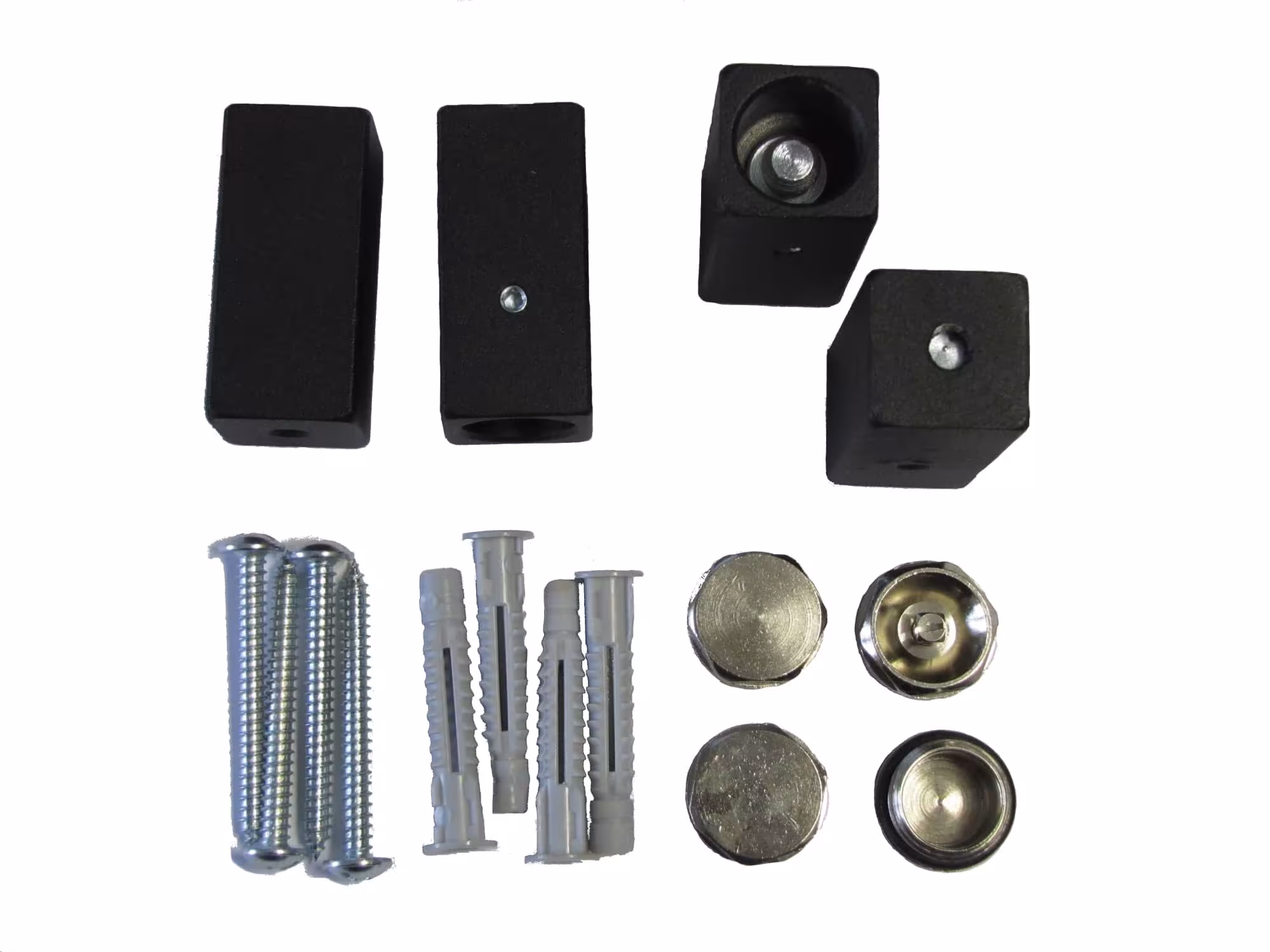 Wandhalterung für Design Badheizkörper Typ Farbe: Tiefschwarz RAL 9005 aus der Kategorie Heizkörpermontage & Anschlüsse mit der Artikelnr. WH-D-SCH