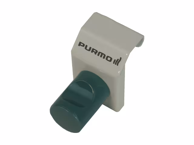 Handdoekhaak voor platte radiatorknop aqua blauw, van het merk PURMO PURMO handdoekhaak voor platte radiator Knop uit de categorie handdoekradiator met art.nr. AZ03TR20514000B