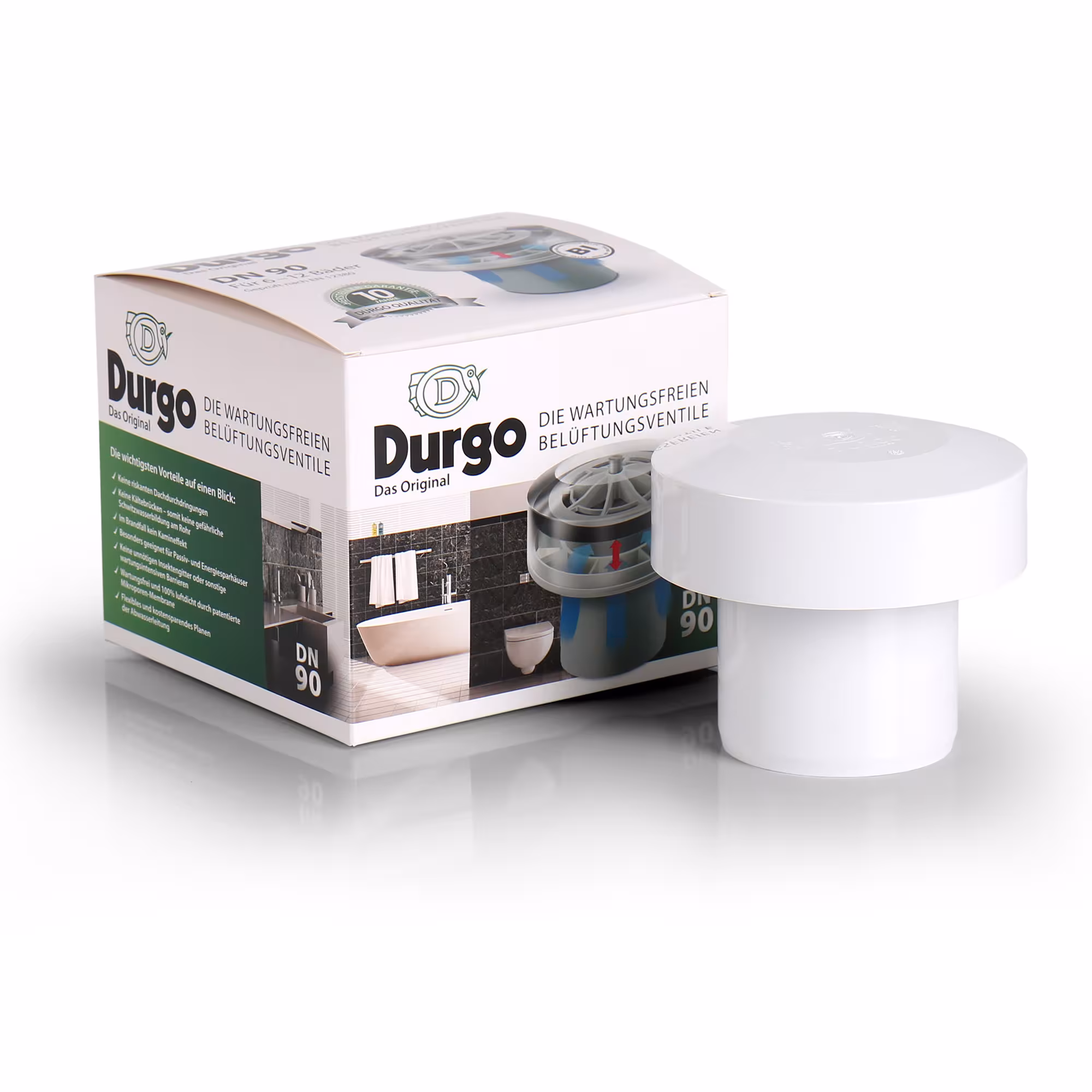 Durgo Belüfter mit Steckanschluss von der Marke Durgo aus der Kategorie Abflussrohr Belüfter