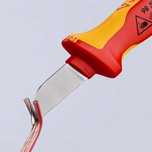 Kabelmesser Länge 190mm Klingen-Länge 50mm VDE67g Mehrkomponentengriff KNIPEX