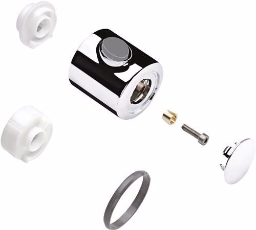 Griff Ecostat 1001 SL chrom für AP-Thermostat HANSGROHE von der Marke Hansgrohe Griff Ecostat 1001 SL chrom für AP-Thermostat HANSGROHE aus der Kategorie Thermostatkopf mit der Teilenummer 6000536351
