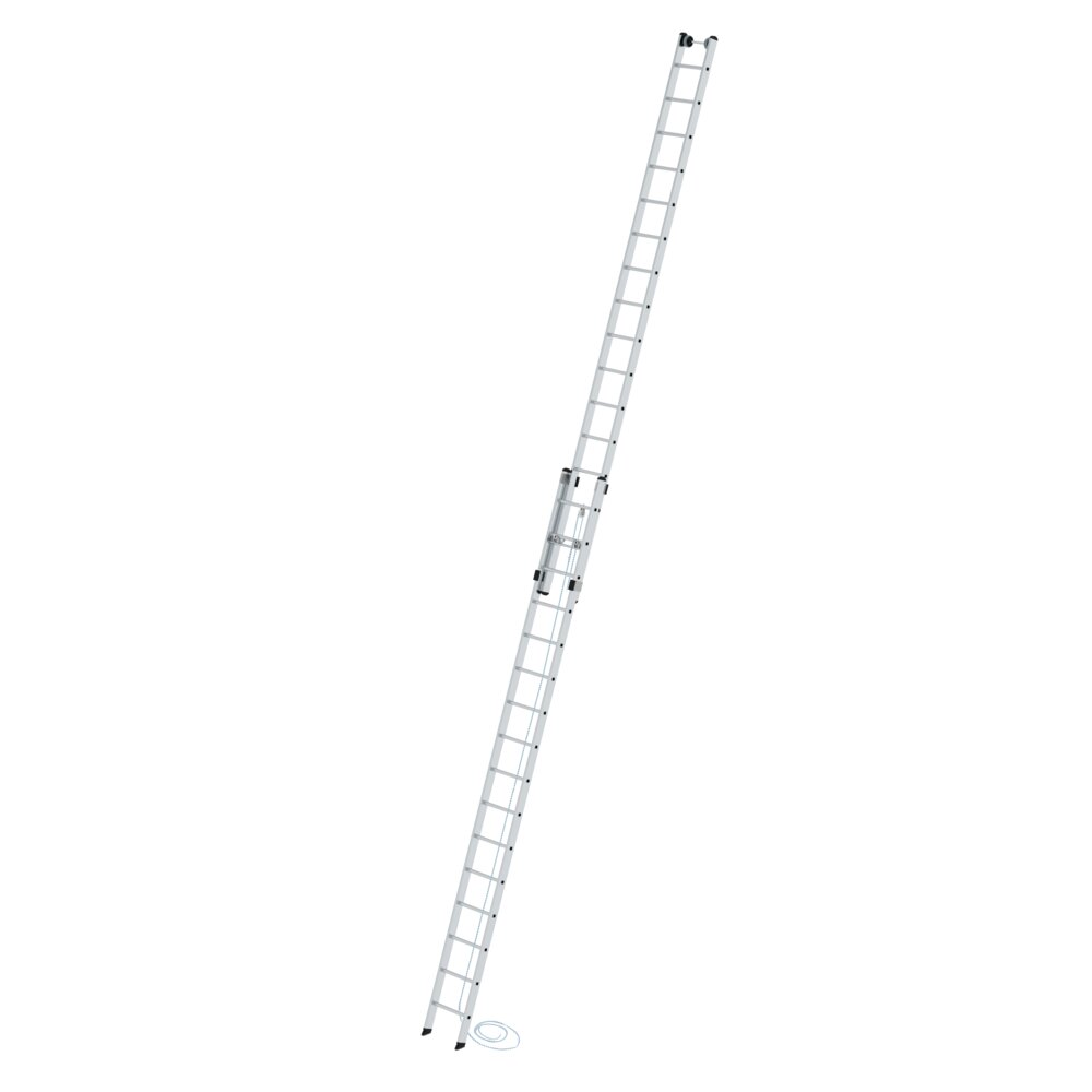 Munk 2-delige touwladder zonder dwarsbalk, 2x16 sporten, van Günzburger Steigtechnik Munk 2-delige touwladder zonder dwarsbalk uit de categorie uitschuifladders, touwladders met artikelnummer 021216