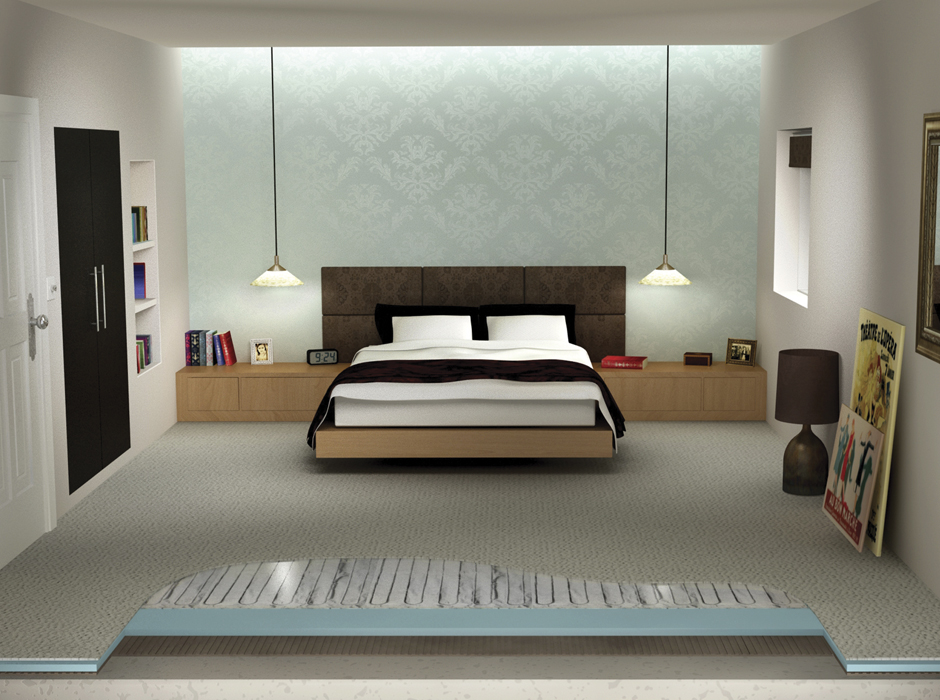 Ohne Text 3819769 Warmup WLFH Alu-Heizsystem 80 Watt Laminat 1,0 m², inkl. Aluklebeband