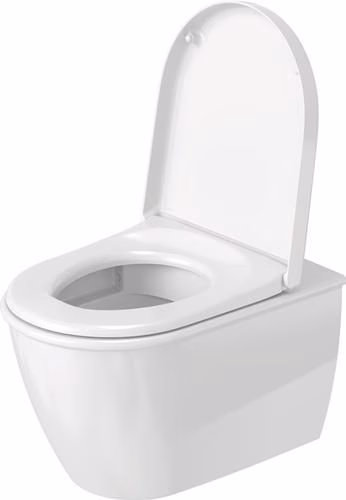 Detailbild 4002819 WC-Sitz mit SoftClose Scharniere Edelstahl, weiß Duravit