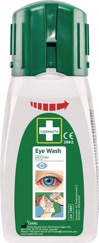 Augenspülflasche 235ml 4,5 Jahre CEDERROTH von der Marke Cederroth Augenspülflasche 235ml 4,5 Jahre CEDERROTH aus der Kategorie Augenduschen und Augenspülungen mit der Teilenummer 4000326110