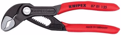 Detailbild 3982967 Wasserpumpenzange Cobra® Länge 125mm Spannweite 27mm poliert Kunststoff-Überzug KNIPEX