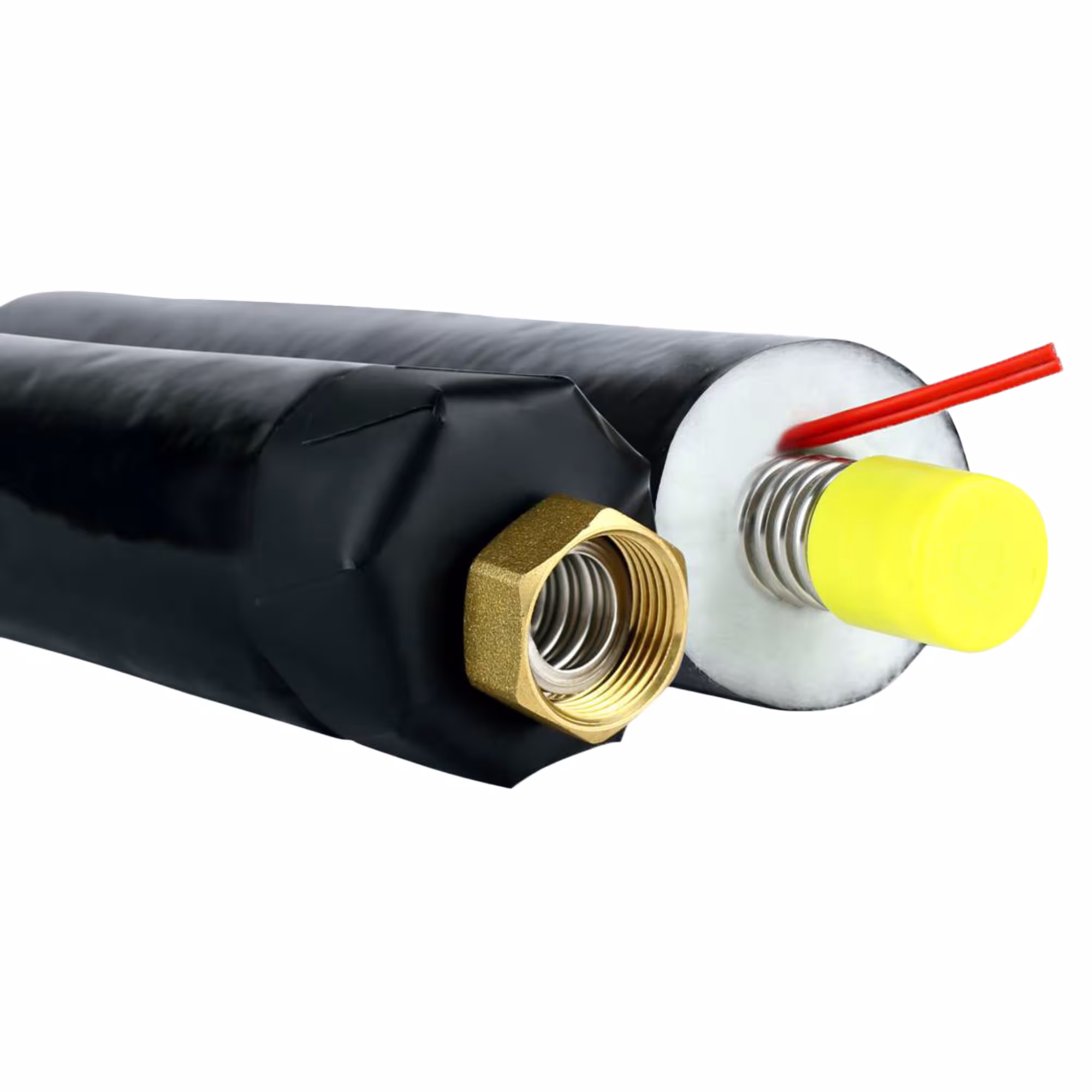 Flexibles Edelstahlwellrohr WIP-FLEX-TWIN V20 DN16 3/4" Isolierung 20mm Typ Länge: 50 m aus der Kategorie Edelstahlwellrohre mit der Artikelnr. 2-16-50000V20