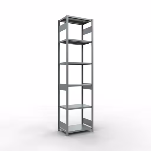 Grundregal, Fachbodenregal Stecksystem MULTIplus250, 3000 x 750 x 500 mm (HxBxT), 7 Fachböden, Längenriegel, verzinkt von der Marke Schulte Lagertechnik Grundregal, Fachbodenregal Stecksystem MULTIplus250, 3000 x 750 x 500 mm (HxBxT), 7 Fachböden, Längenriegel, verzinkt aus der Kategorie Grundregal mit der Artikelnummer 12952-75-LR