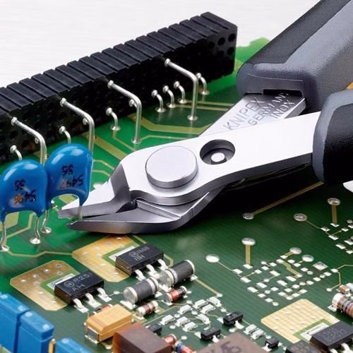 Elektronik-Seitenschneider Super-Knips® Länge 125mm Form 0 Facette nein poliert KNIPEX