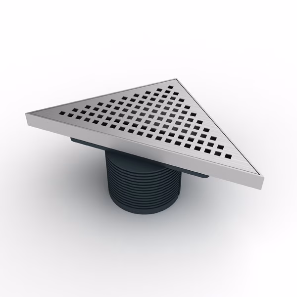 MERT Bodenablauf Design "DREIECK KARE" 215x215x304mmvon der Marke Mert MERT Bodenablauf Design "DREIECK KARE" 215x215x304mm aus der Kategorie Bodenabläufe