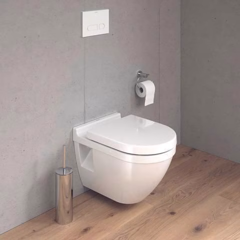 Duravit Wand-WC Starck 3 540 mm Tiefspüler, weiß