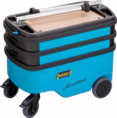 Detailbild 4125877 Gereedschapswagen 166C B725xD398xH1102mm 300 kg plaatstaal HAZET