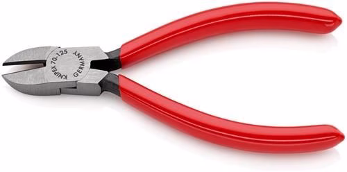 Detailbild 3998673 Seitenschneider Länge 125mm Kopf poliert Kunststoff-Überzug KNIPEX