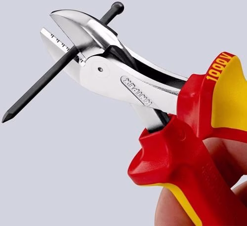 Kompaktseitenschneider X-Cut® Länge 160mm VDE Mehrkomponenten-Hüllen VDE KNIPEX