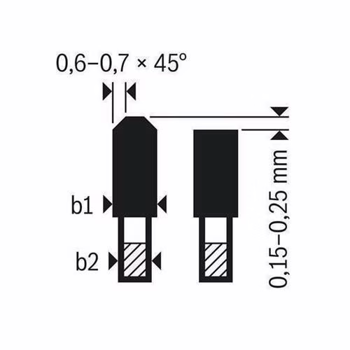 Piktogramm 4016755 Kreissägeblatt Außendurchmesser 190 mm Zähnezahl 54 HLTCG Bohrung 30 mm Schnittbreite 1,8 mm HM BOSCH