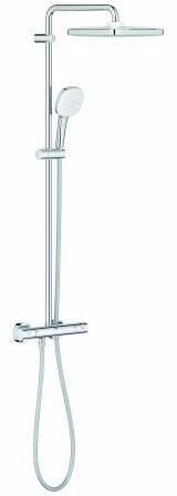 GROHE Duschsystem Tempesta 250 Cube 26689_1 Brause-Thermostatbatterie Kopfbrause Tempesta 250 Cube chrom aus der Kategorie Dusch-Set`s/-Systeme/-Zubehör mit der Teilenummer 8002936365