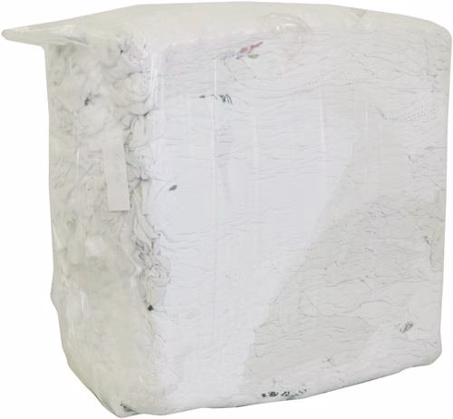 Chiffons de nettoyage en jersey de coton WT II, majoritairement blancs, 10 kg, de la marque ELOS. Chiffons de nettoyage Jersey WT II, en coton, majoritairement blancs, 10 kg ELOS, de la catégorie chiffons de nettoyage et d'essuyage, serviettes, rouleaux de serviettes, référence 9000469060