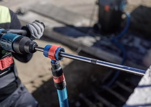 Hammerbohrer-Set EXPERT SDS Clean plus-8X Ø 8,0 mm Länge 225mm Arbeitslänge 100mm BOSCH