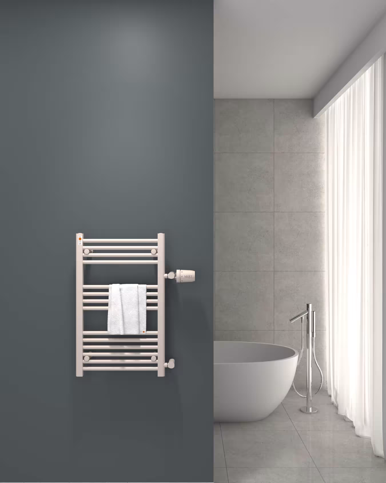 MERT Austausch Badheizkörper weiß gerade, 500*800 mm, Anschluss an der Seite 500 mm von der Marke MERT MERT Austausch Badheizkörper weiß gerade, Anschluss an der Seite Typ Größe: 500x800 mm aus der Kategorie Austausch-Heizkörper mit der Artikelnr. 1-50x080-ASR-50