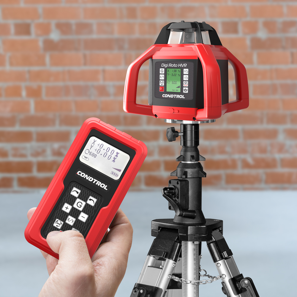 Ohne Text 847613 Rotationslaser mit digitaler Neigung Digi Roto HVR