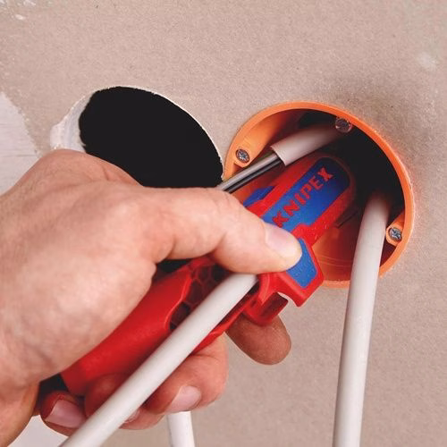 Detailbild 4081253 Spellacavi universale ErgoStrip®, lunghezza totale 130 mm, per utenti mancini, KNIPEX