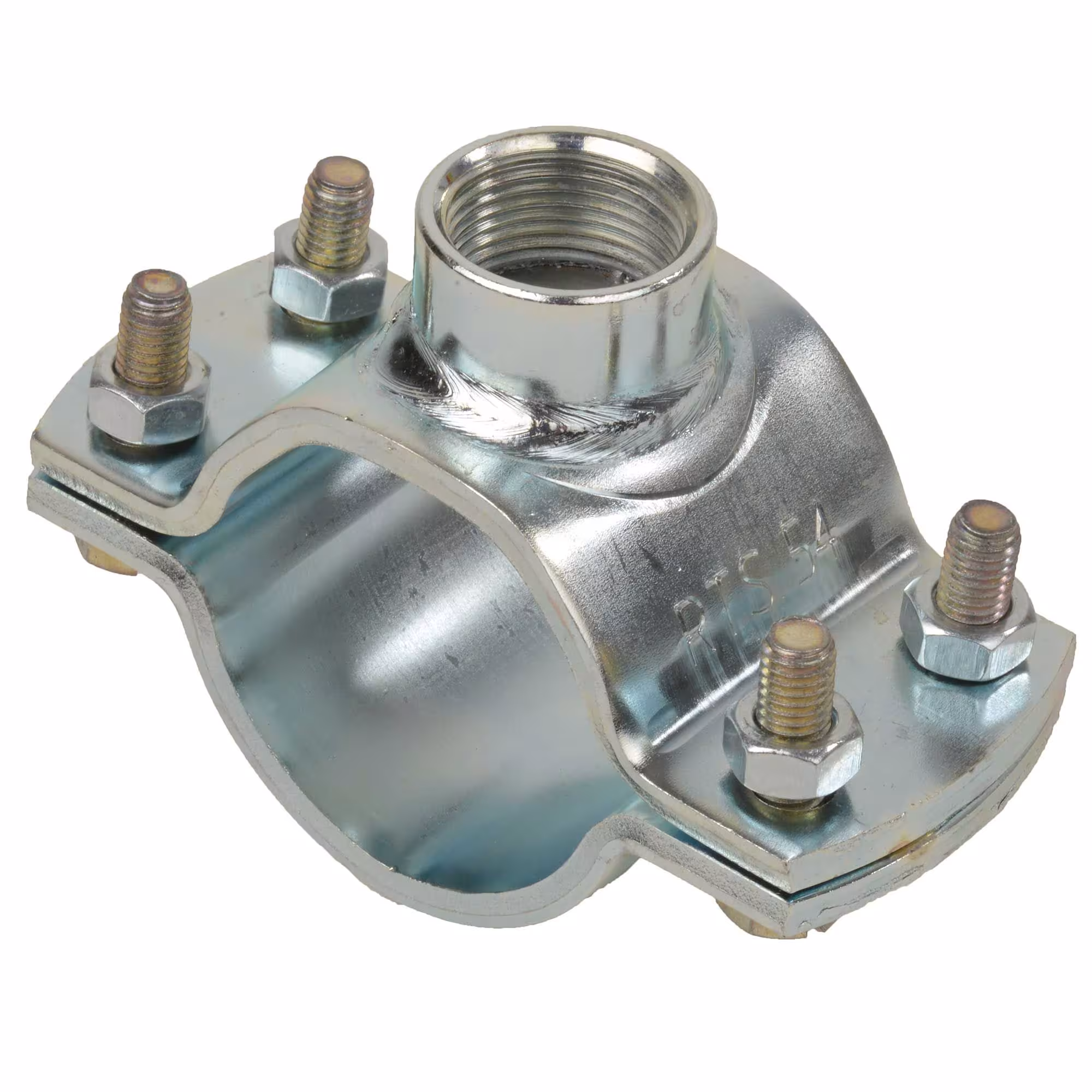 Fixpunktschelle 133 mm Anschluss 1" von der Marke Fixotec Fixotec Fixpunktschellen 4 Schrauben massiv Typ Größe: 133 mm x 1 Zoll aus der Kategorie Zweischraubrohrschellen mit der Artikelnr. 203693