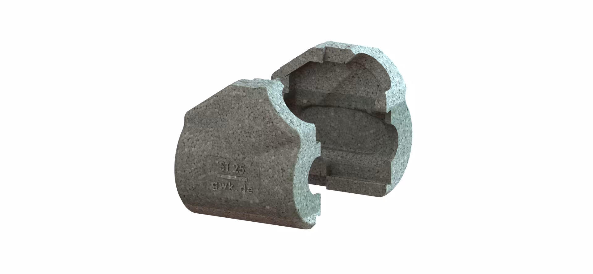 GWK EPP-Box Serie ST silbergrau für Strangregulierventil mit IG Typ Größe: DN15 aus der Kategorie Armaturen-Isolierung mit der Artikelnr. 5222015002