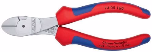 Kraftseitenschneider Länge 160mm Form 0 2K-Hülle KNIPEX