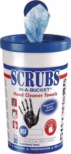Handreinigungstuch Scrubs hohe Reinigungskraft SCRUBS aus der Kategorie Hand und Haut, Reinigung und Schutz mit der Teilenummer 9000474004