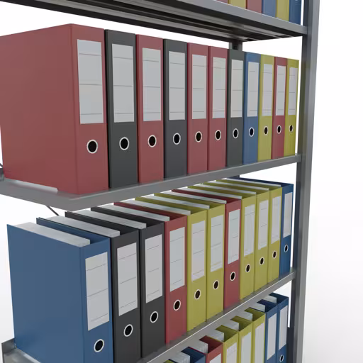 Anbauregal, Büro-Fachbodenregal Stecksystem MULTIplus85, 1800 x 1000 x 300 mm (HxBxT), 5 Fachböden, Kreuzstrebe, verzinkt, mit Anschlagleiste von der Marke Schulte Lagertechnik aus der Produktreihe Büroregale
